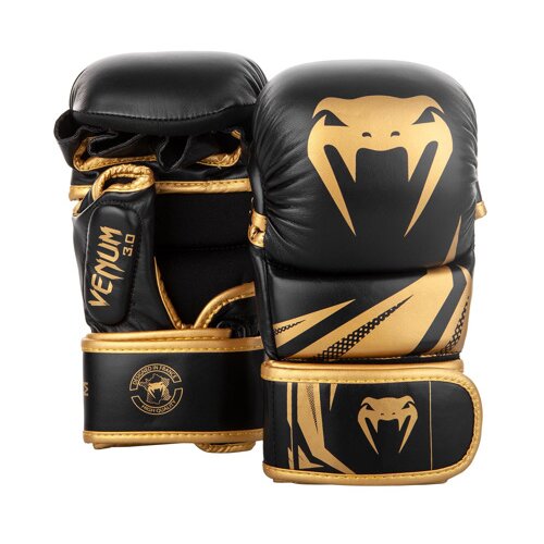 Venum Challenger 3.0 Sparring Gloves, Black/Gold - M, (20687376) Cene