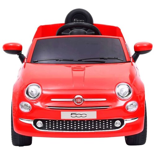 VidaXL Otro&amp;scaron;ki električni avtomobil Fiat 500 rdeč Slike