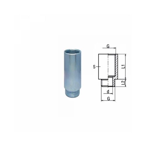  Vodovodni produžetak 1/2&amp;#039;&amp;#039;x30 mm Slike
