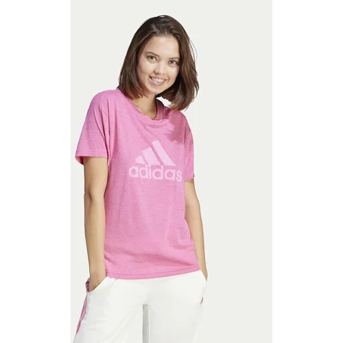 Adidas Majica Future Icons Winners 3.0 IS3631 Roza Regular Fit