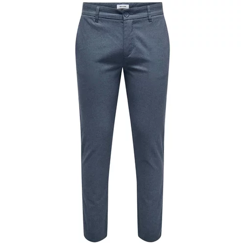 Only & Sons Chino hlače 'Mark Pete' temno modra