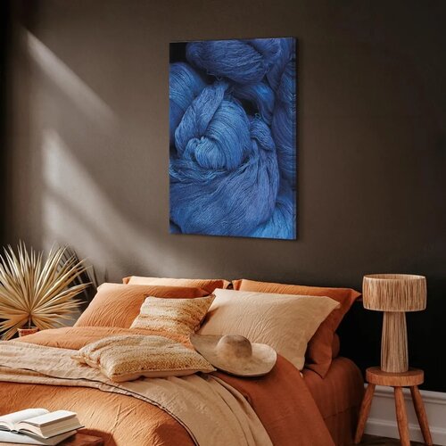  Slika - Blue Worsted (1 Part) Vertical 20x30 Slike