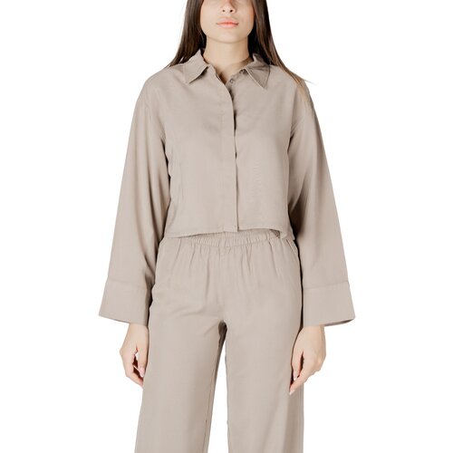 Only Topi & Bluze ONLARIS LIFE LS OPE BACK SH SHIRT CC WVN 15337948 Cene