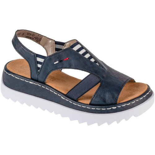 Rieker &Scaron;portni sandali Sandals Modra Cene