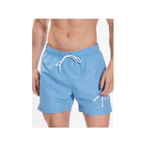 Tommy Jeans Kopalne hlače UM0UM02862 Modra Regular Fit Slike