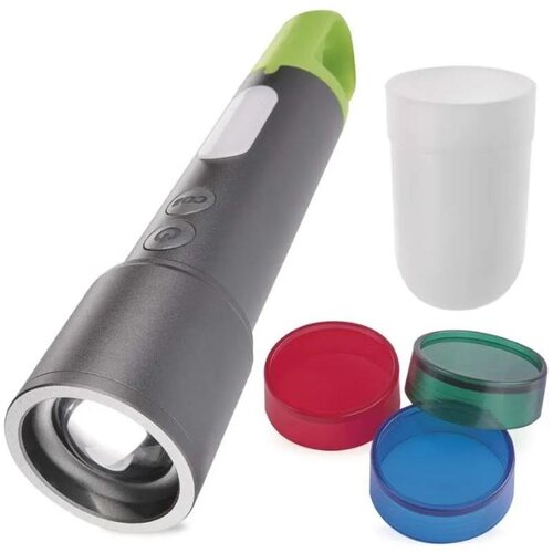 Emos p3118 Led ručna lampa 600lm metalna punjiva sa difuzorima 1200mah ( 3642 ) Slike