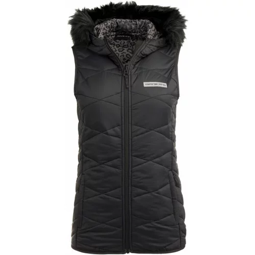 Alpine pro FORBA Ženska jakna bez rukava, crna, veličina