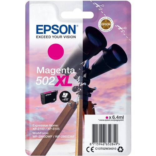 Epson kartu&scaron;a 502M XL (C13T02W34010) (&scaron;krlatna), original Cene