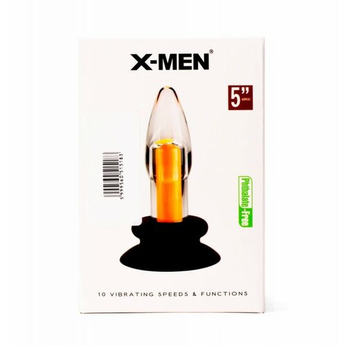 X-Men 10 Speeds Vibrating Plug XMEN000063 Slike