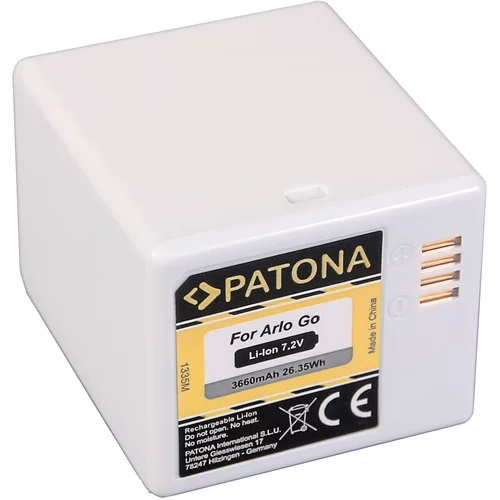 Patona Baterija za Arlo Go, 3660 mAh