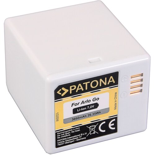 Patona Baterija za Arlo Go, A-2, 3660 mAh Cene