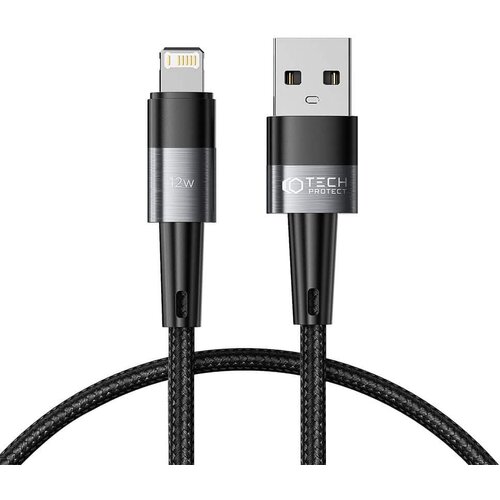 TECH-PROTECT ULTRABOOST LIGHTNING KABEL 12W/2.4A 25CM SIVI Slike