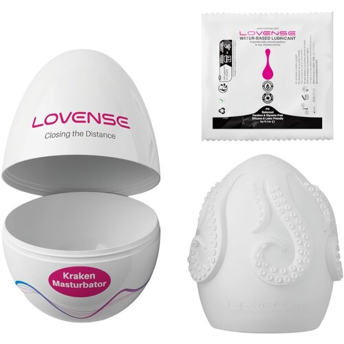 Lovense Kraken - masturbacijsko jaje - 1 kom (bijelo) Slike