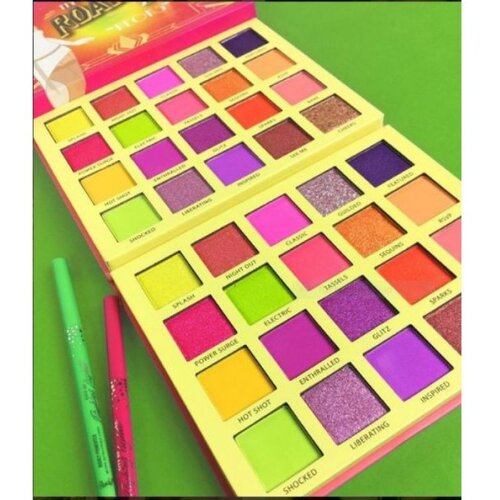 Rude Cosmetics paleta senki za oči the roaring 20&amp;#039; s - neon Slike