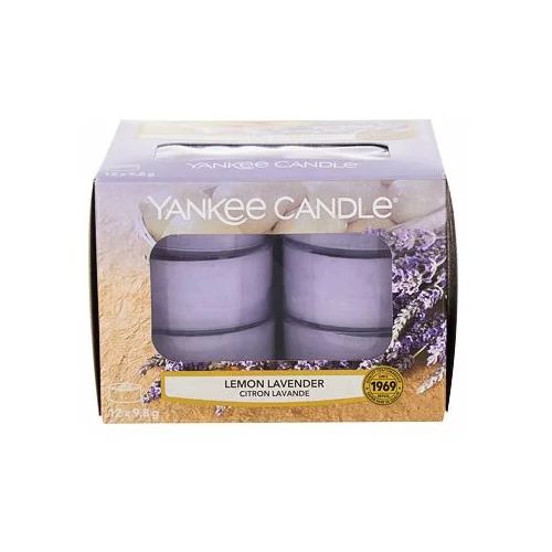 Yankee Candle lemon lavender dišeče čajne svečke 117,6 g unisex