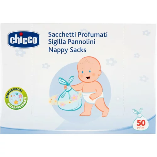 Chicco Nappy Sacks vrećice za pelene 50 kom