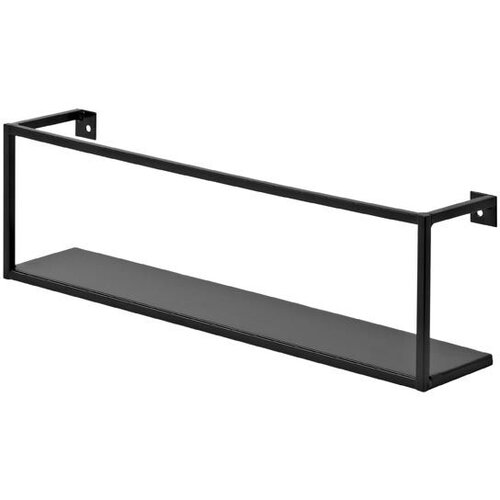  Polica Dolle Aquarium (d 40 x &amp;scaron; 8 cm x v 12 cm, nosilnost: 15 kg, črne barve) Slike