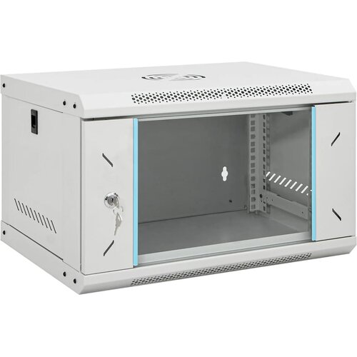 vidaXL Stenska omrežna omarica 6U 19" IP20 53x40x30 mm Cene