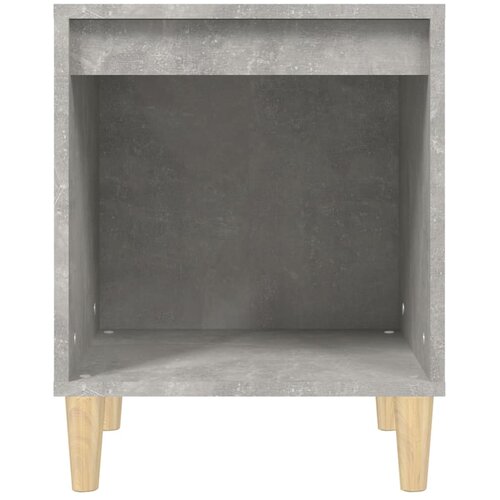  Noćni ormarići 2 kom siva boja betona 40x35x50 cm Slike