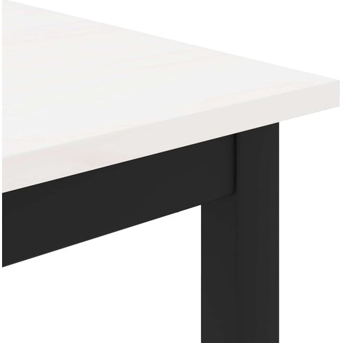  Klupa Bijelo 160 x 35 x 45 cm Čvrsto borovo drvo Slike
