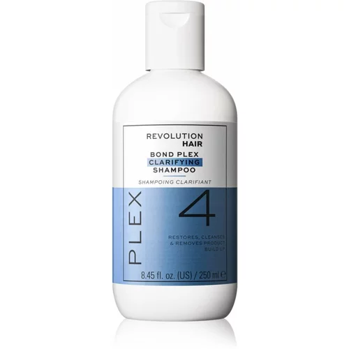 Revolution Haircare Plex Restore No.4 Bond Clarifying Shampoo šampon za dubinsko čišćenje za suhu i oštećenu kosu 250 ml