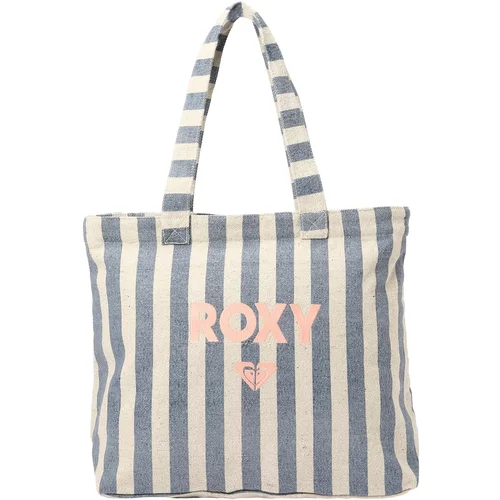 Roxy Shopper torba 'FAIRY BEACH' svijetlobež / safirno plava / roza