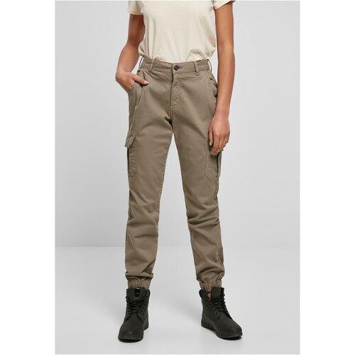 UC Ladies Women's Cargo High-Waisted Softtaupe Trousers Cene
