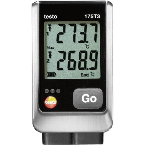 testo 175 T3 zapisivač podataka temperature, 1 Mio mjernih vrijednosti, -50 do +400 °C (tip T) -50 do +1000 °C (tip K), 0 Cijene
