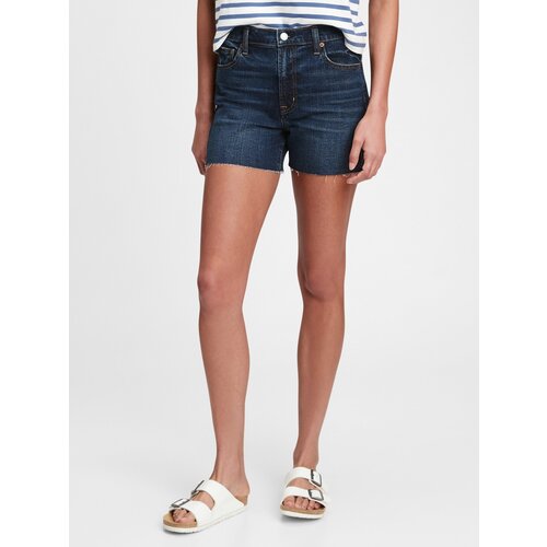 GAP Denim Shorts 4 inch High Rise Dk - Women's Cene