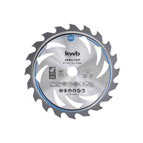Einhell by KWB TCT rezni list 150x16x1.6mm T20 49583359 Cene