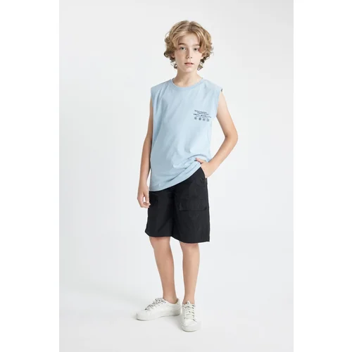 Defacto Boys Cargo Fit Parachute Shorts