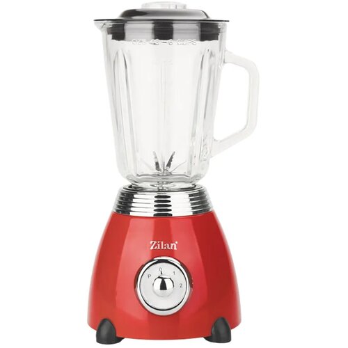 Zilan ZLN7057 Blender, Retro, 1.5l posuda, 500W, Crveni Slike