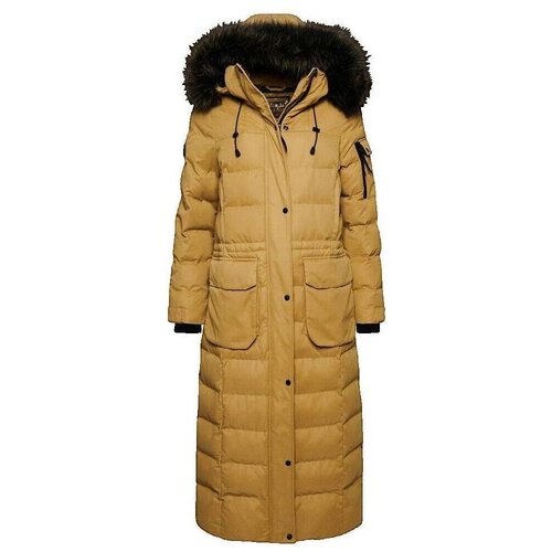 Superdry Parke Parka Mf Faux Fur Hooded Kostanjeva Cene