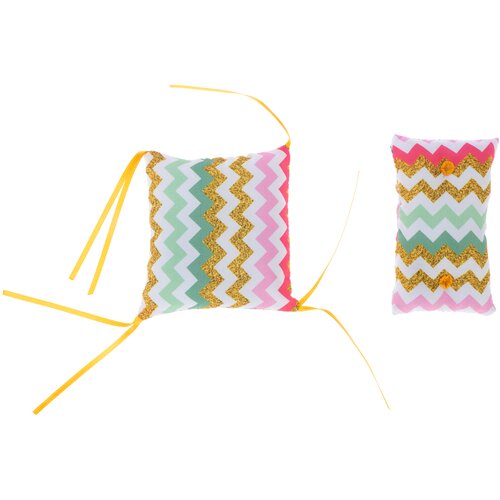 TIAKI jastučići s mačjom mtvicom Zig Zag &amp;ndash; 2-dijelni set Slike