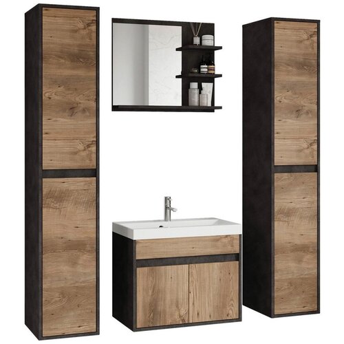 P & B kopalnica cyprus, barva kostanja, antracit, 5-Delno Cene