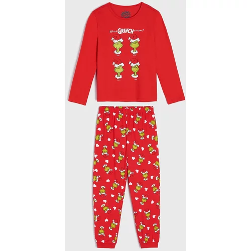 Sinsay - Komplet pižame Grinch - Rdeča