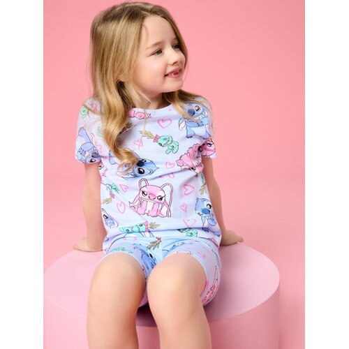 Sinsay Pamučne majice s printom 4 pack Lilo &amp;amp; Stitch Slike