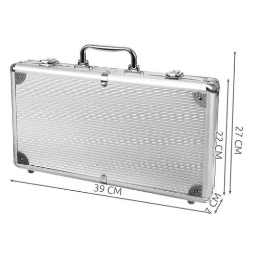 Malatec poker set 300 žetona u aluminijskom koferu Slike