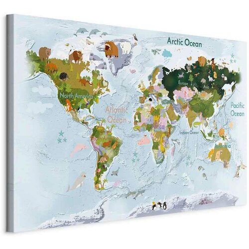 Artgeist Slika Na Platnu Wonders Of The World I Cene