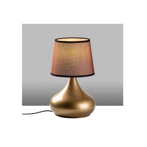 Opviq Stolna lampa Bulbe-15465, Zlatno-braon Slike