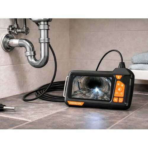 HD 5m IP67 USB 6LED endoskopska in&amp;scaron;pekcijska kamera LCD Slike
