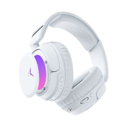 HYPER X Gaming Slu&amp;scaron;alice Flight 2 Wireless RGB White B5VC4AA Slike