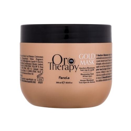 Fanola Oro Therapy 24K Gold Mask maska za kosu 300 ml za ženske Slike