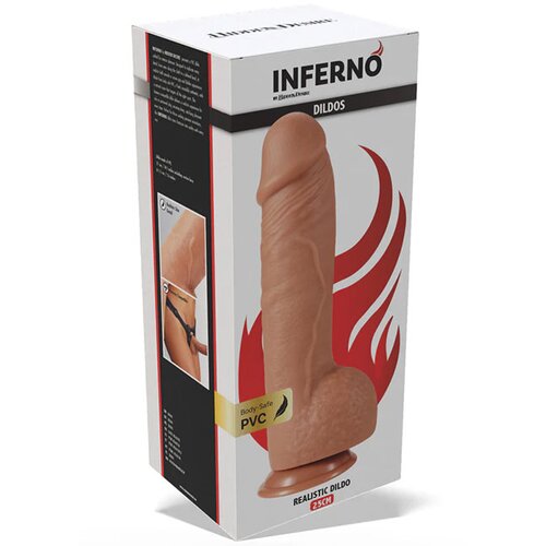 Inferno realističen dildo &amp;quot;&amp;quot; 25 cm (R20605) Slike