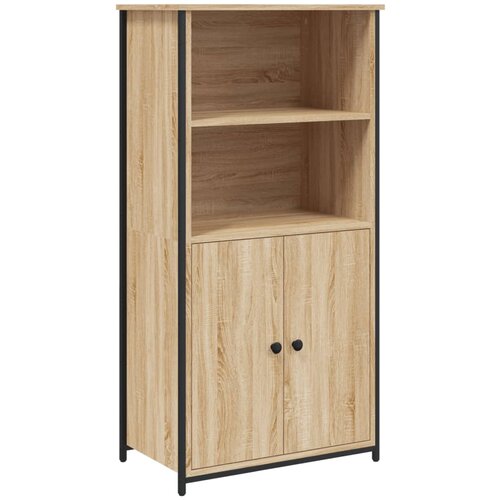Maison Chic Visoka omara - Komoda - Predalnik sonoma hrast 62x36x121,5 cm inženirski les, (21722191) Slike