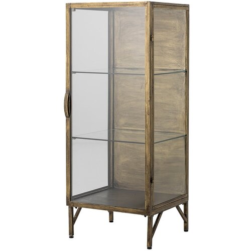 Bloomingville Metalna vitrina u zlatnoj boji 45x110x40 cm Saone &amp;ndash; Slike