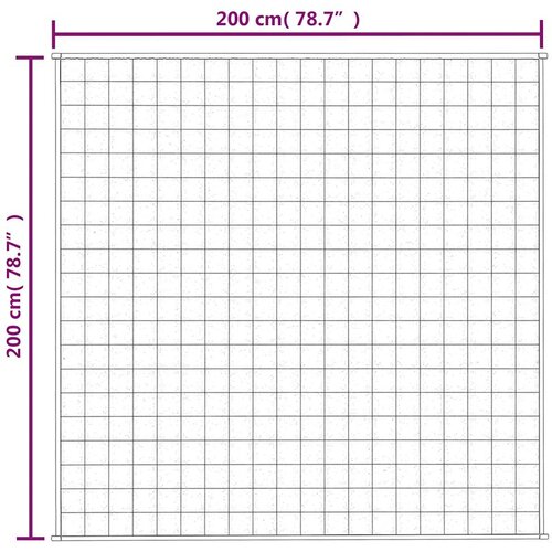  Te&amp;scaron;ka deka svijetla krem 200x200 cm 13 kg od tkanine Slike
