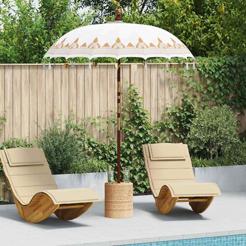  Baline&amp;scaron;ki Parasol Krema 185 x 185 x 260 cm Slike