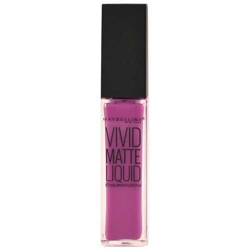 Maybelline &amp;Scaron;minke Vivid Matte Liquid Lippenstift - 42 Orchid Shock Vijolična Slike
