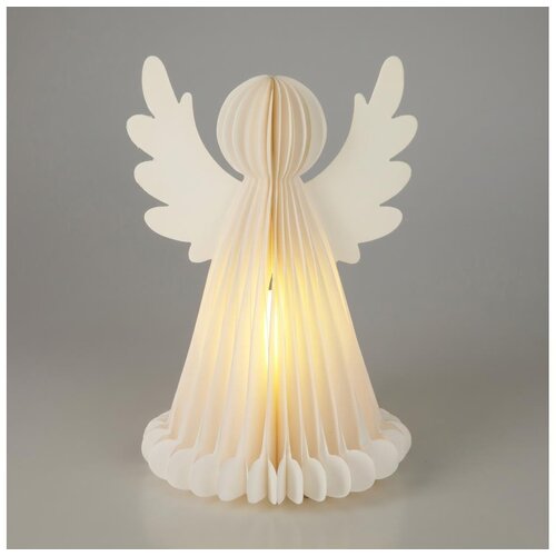  LED božićna dekoracija 12xLED/3xAA 38 cm topla bela anđeo Cene